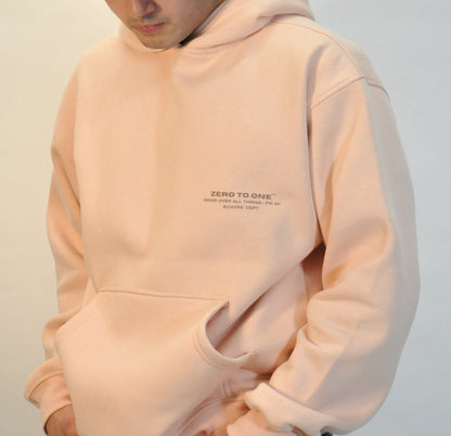 OVERSIZED PEACH HOODIE