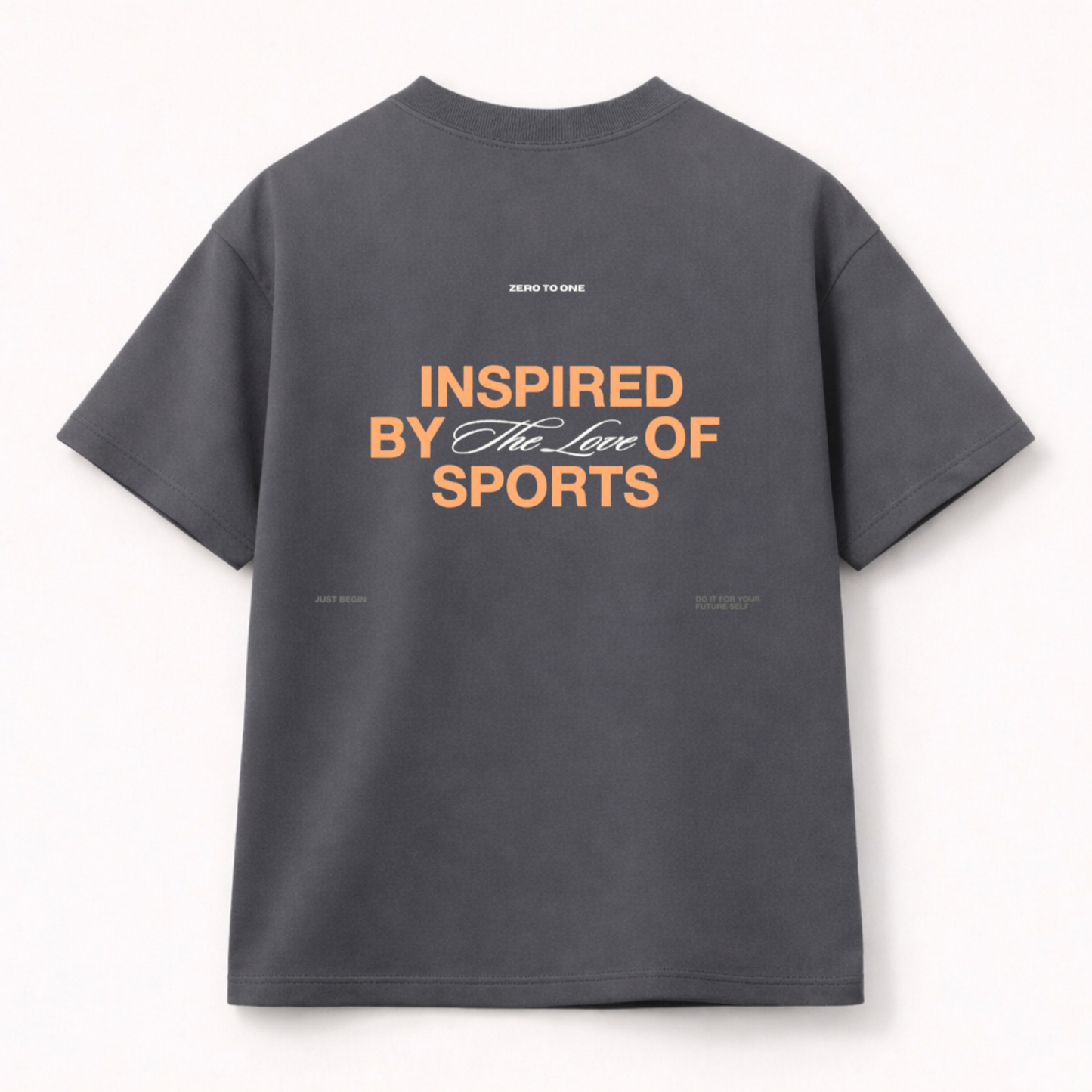 Signature Boxy T-Shirt - Charcoal