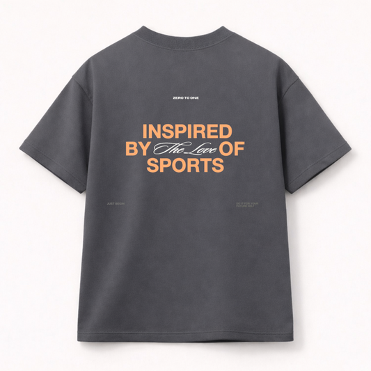 Signature Grey Boxy T-Shirt