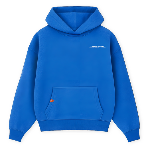 Picanto Blue Oversized Hoodie