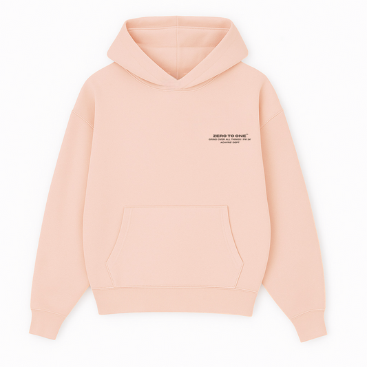GOAT - Oversized Peach Hoodie