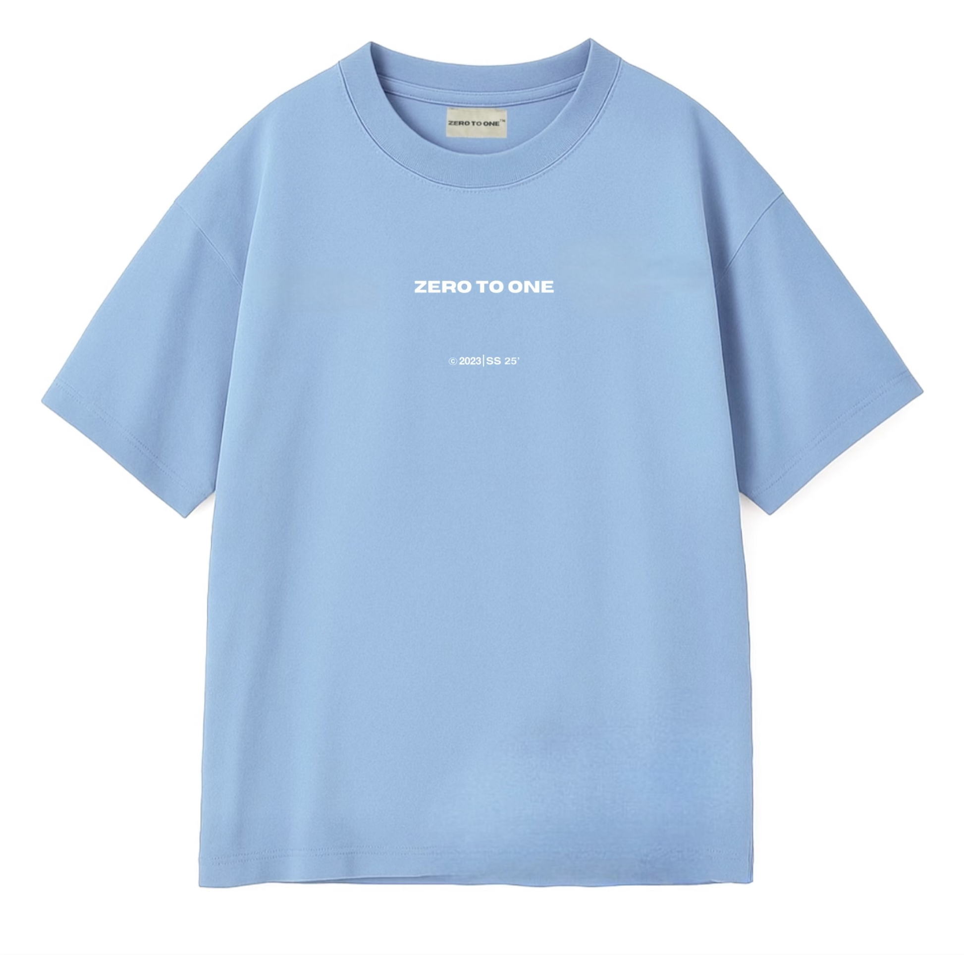 Baby blue boxy t-shirt