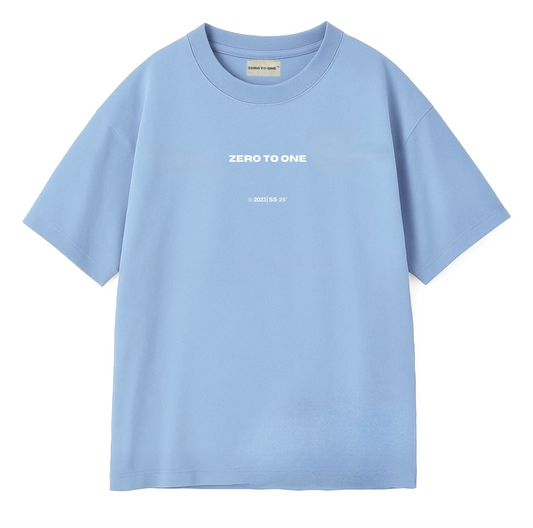 Baby blue boxy t-shirt